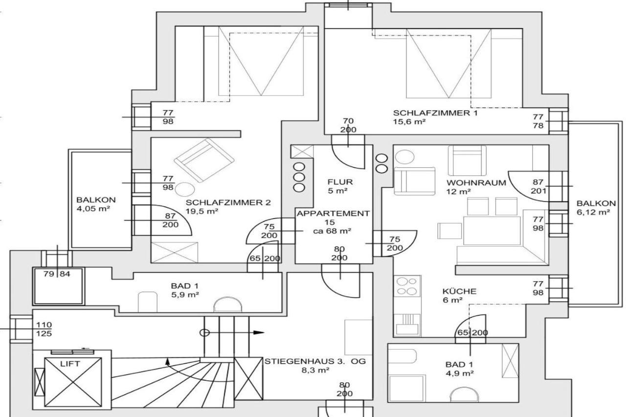 באד גסטיין Pension Appartements Gabriele מראה חיצוני תמונה